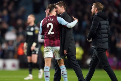  阿斯顿维拉绝杀狼队，杰拉德执教首胜提振士气  